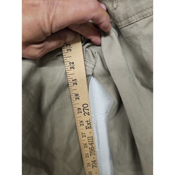 Union Bay Pants Womens Sz 13 Khaki Baggy Vtg Y2K Skater Grunge Wide Leg - Picture 7 of 9